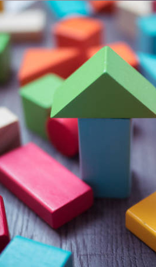 Image of childs building blocks